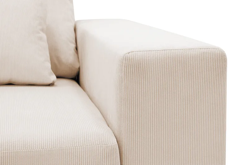 Grande 5-sits Soffa med Schäslong Vänster - Beige Manchester - Möbler - Soffa - Divansoffor & schäslongsoffa