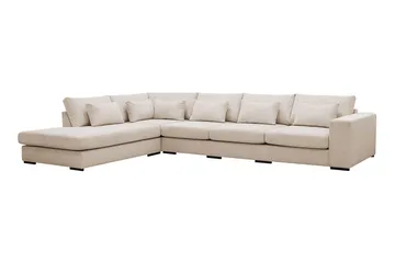 Grande 5-sits Soffa med Schäslong Vänster - Beige Manchester - Möbler - Soffa - Divansoffor & schäslongsoffa