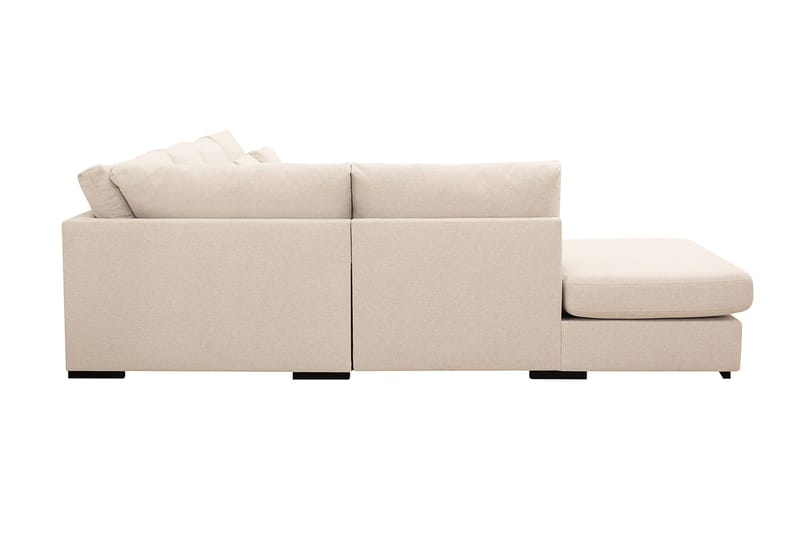 Grande 5-sits Soffa med Schäslong Vänster - Beige Tyg - Möbler - Soffa - Divansoffor & schäslongsoffa