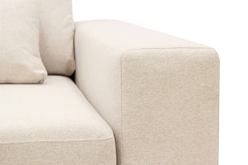 Grande 5-sits Soffa med Schäslong Vänster - Beige Tyg - Möbler - Soffa - Divansoffor & schäslongsoffa