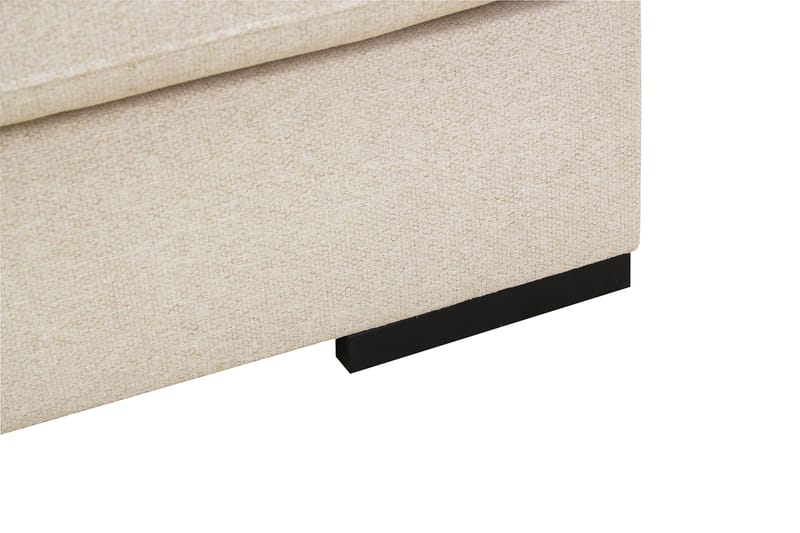 Grande 5-sits U-Soffa med Divan Höger - Beige Tyg - Möbler - Soffa - U-soffa