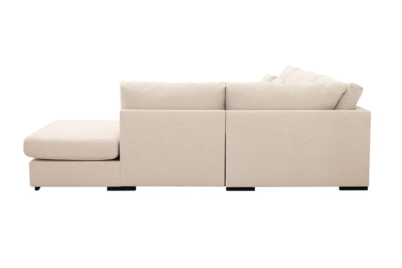Grande 5-sits U-Soffa med Divan Vänster - Beige Tyg - Möbler - Soffa - U-soffa