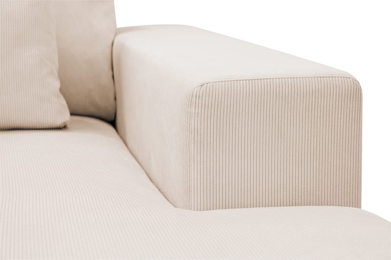 Grande 6-sits U-Soffa med Divan Höger - Beige Manchester - Möbler - Soffa - U-soffa