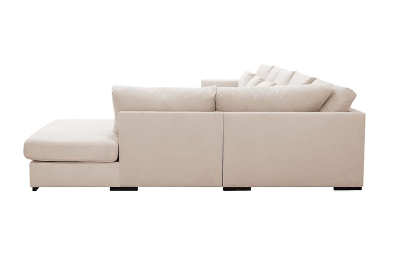 Grande 6-sits U-Soffa med Divan Vänster - Beige Manchester - Möbler - Soffa - U-soffa