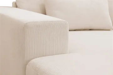 Grande Stor 7-sits U-Soffa med Divan Vänster - Beige Manchester - Möbler - Soffa - Modulsoffor - Komplett modulsoffa