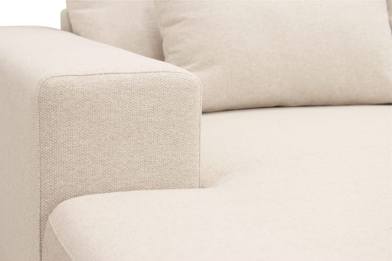 Grande Stor 7-sits U-Soffa med Divan Vänster - Beige Tyg - Möbler - Soffa - U-soffa