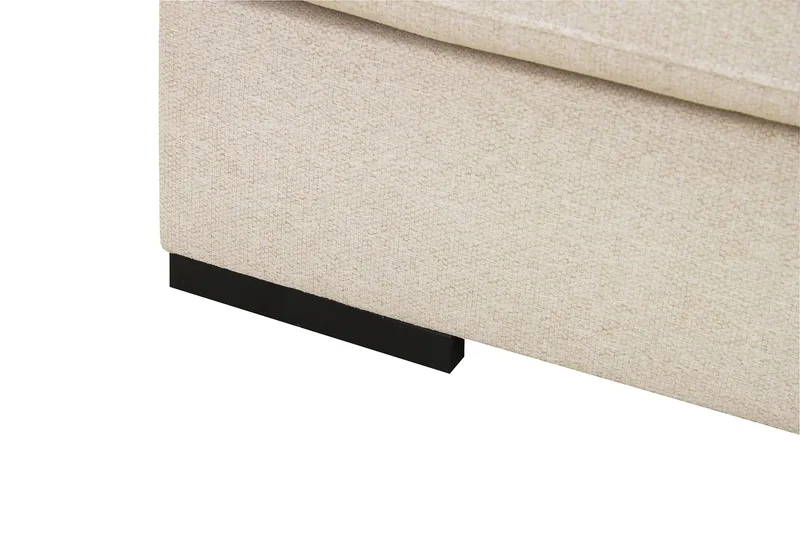 Grande Stor 7-sits U-Soffa med Divan Vänster - Beige Tyg - Möbler - Soffa - Modulsoffor - Komplett modulsoffa