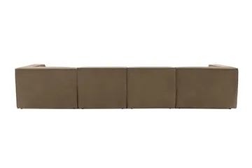 Gregor Soffa med Divan 4-sits - Brun - Möbler - Soffa - Divansoffor & schäslongsoffa