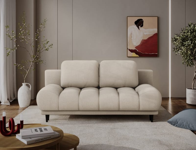 Guavio 2-sits Bubblig Bäddsoffa med förvaring - Calmora 18 - Möbler - Soffa - Bäddsoffa