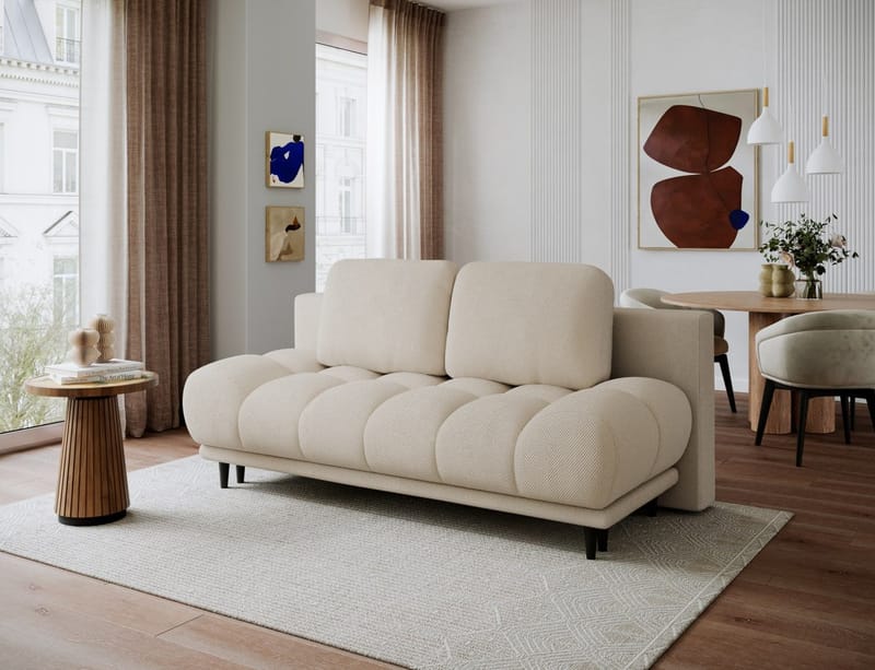 Guavio 2-sits Bubblig Bäddsoffa med förvaring - Calmora 18 - Möbler - Soffa - Bäddsoffa