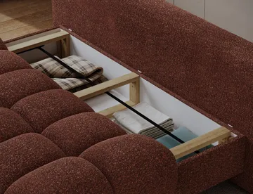 Guavio 2-sits Bubblig Bäddsoffa med förvaring - Jaffray 30 - Möbler - Soffa - Bäddsoffa