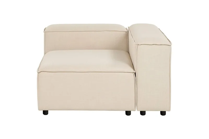 Hörnsektion Ardal Beige, svart, Vänstervänd, Beige, svart, Vänstervänd