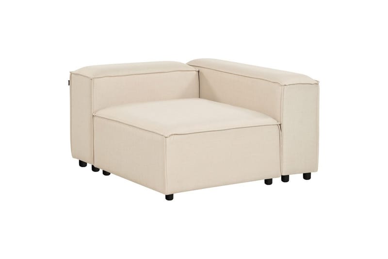 Hörnsektion Ardal Beige, svart, Vänstervänd - Beige, svart, Vänstervänd - Möbler - Soffa - Soffgrupp