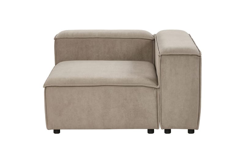 Hörnsektion Ardal Taupe, svart, Vänstervänd - Taupe, svart, Vänstervänd - Möbler - Soffa - Soffgrupp