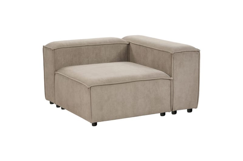 Hörnsektion Ardal Taupe, svart, Vänstervänd - Taupe, svart, Vänstervänd - Möbler - Soffa - Soffgrupp