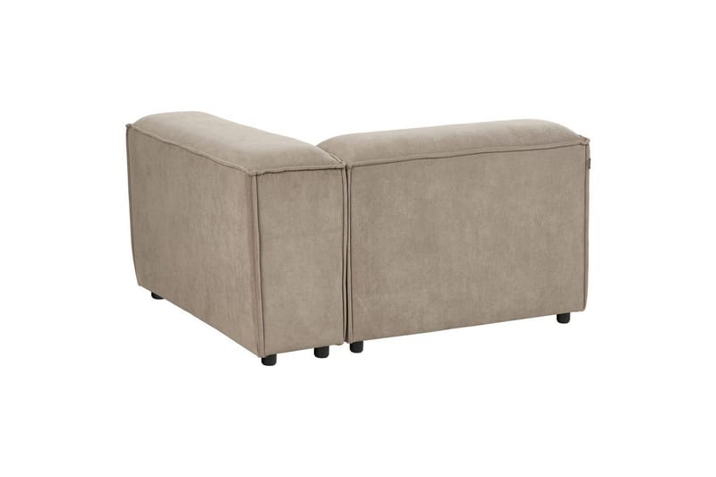 Hörnsektion Ardal Taupe, svart, Vänstervänd - Taupe, svart, Vänstervänd - Möbler - Soffa - Soffgrupp