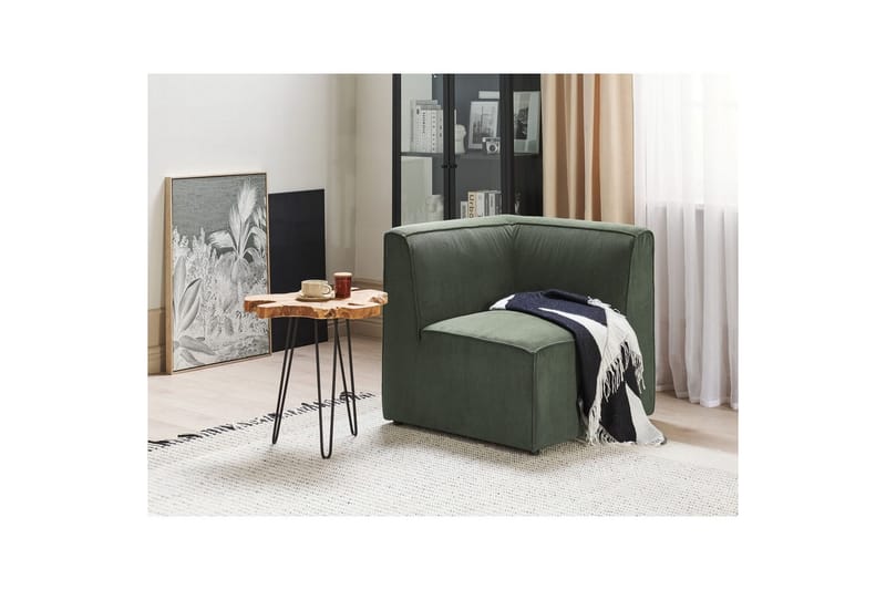 Hörnsektion Lemvig Grön - Grön - Möbler - Soffa - Soffgrupp