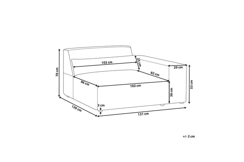 Hörnsits Hellnar Beige, Vänstervänd - Beige, Vänstervänd - Möbler - Soffa - Soffgrupp