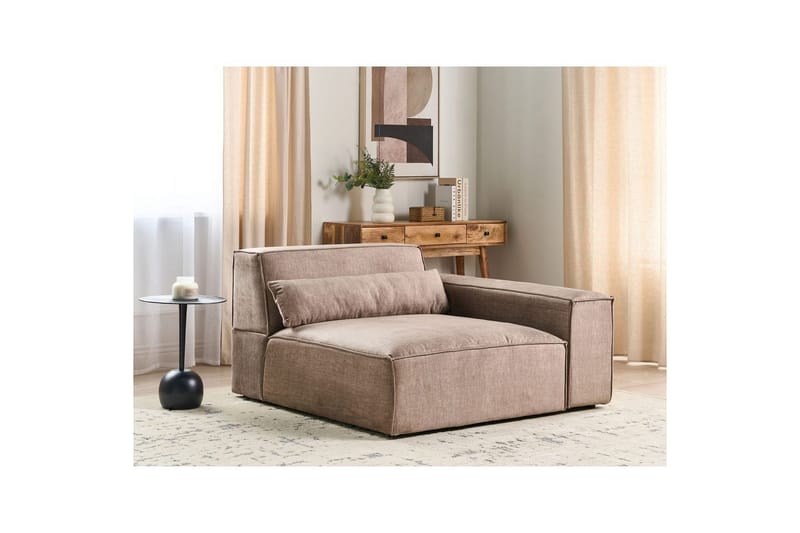 Hörnsits Hellnar Brun, Vänstervänd - Brun, Vänstervänd - Möbler - Soffa - Modulsoffor - Övriga moduler till modulsoffa