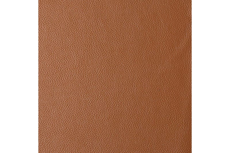 Hörnsoffa 3-sits Lund Cognac, Läder/PU, Höger manuell vilstol - Cognac, Läder/PU, Höger manuell vilstol - Möbler - Soffa - Skinnsoffor