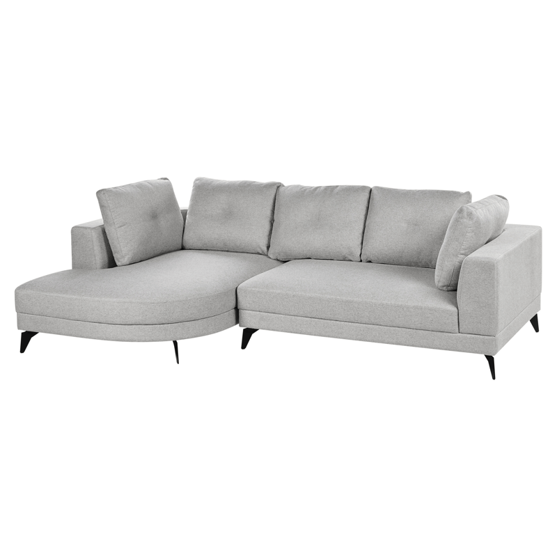 Hörnsoffa 3-sits Marum Högervänd - Grå - Möbler - Soffa - Divansoffor & schäslongsoffa