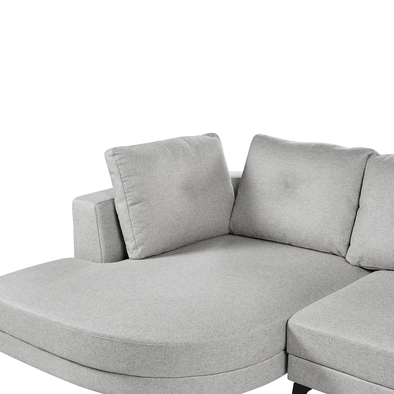 Hörnsoffa 3-sits Marum Högervänd - Grå - Möbler - Soffa - Divansoffor & schäslongsoffa