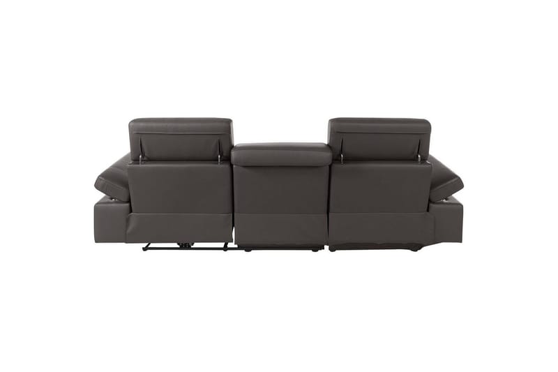 Hörnsoffa 3-sits Rayland Brun, PU, Vänster Manuell Fåtölj - Brun, PU, Vänster Manuell Fåtölj - Möbler - Soffa - Skinnsoffor