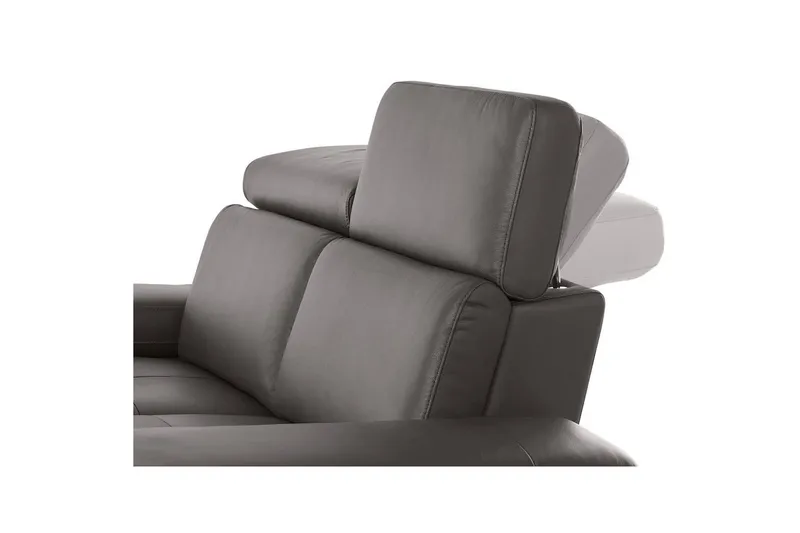 Hörnsoffa 3-sits Rayland Brun, PU, Vänster Elektrisk Fåtölj - Brun, PU, Vänster Elektrisk Fåtölj - Möbler - Soffa - Skinnsoffor