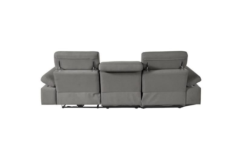 Hörnsoffa 3-sits Rayland Grå, Sunday tyg, Vänster Elektrisk Fåtölj - Grå, Sunday tyg, Vänster Elektrisk Fåtölj - Möbler - Soffa - Biosoffa & reclinersoffa