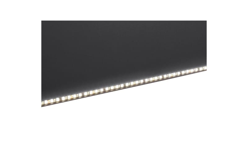 Hörnsoffa 3-sits Rayland Svart, Läder/PU, Höger manuell vilstol - Svart, Läder/PU, Höger manuell vilstol - Möbler - Soffa - Skinnsoffor