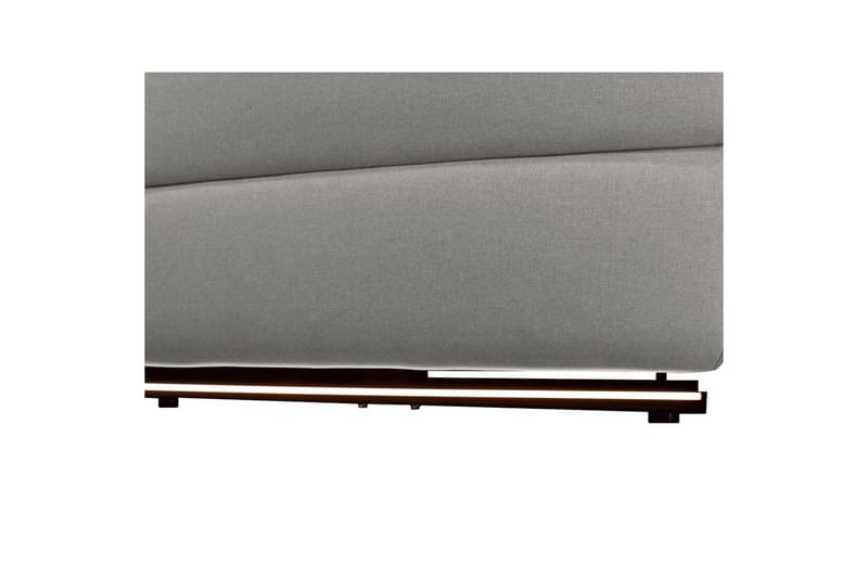 Hörnsoffa 3-sits Pareli Grå, Sunday tyg, Vänster Manuell Fåtölj - Grå, Sunday tyg, Vänster Manuell Fåtölj - Möbler - Soffa - Biosoffa & reclinersoffa