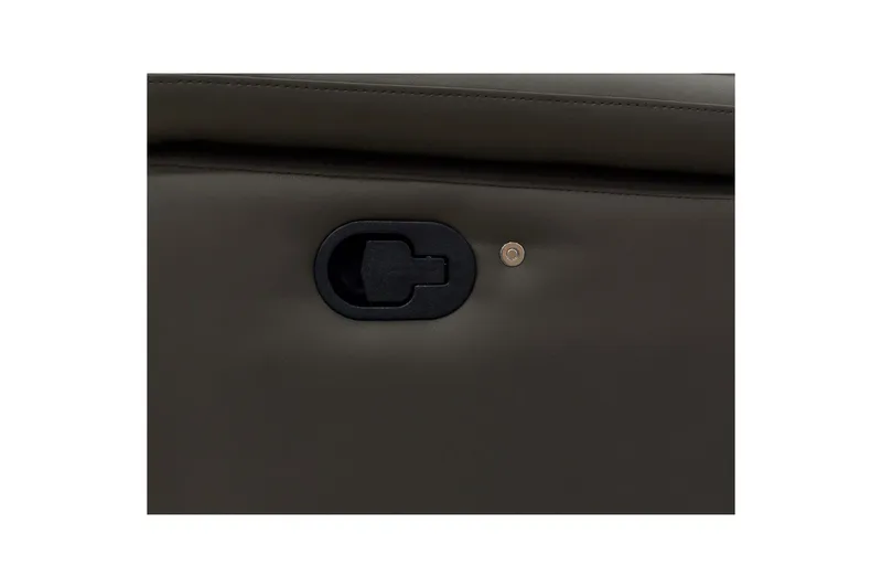 Hörnsoffa 3-sits Pareli Brun, Läder/PU, Vänster Manuell Fåtölj - Brun, Läder/PU, Vänster Manuell Fåtölj - Möbler - Soffa - Skinnsoffor