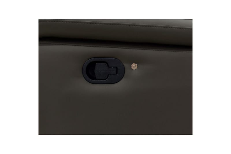 Hörnsoffa 3-sits Pareli Brun, Läder/PU, Vänster Manuell Fåtölj - Brun, Läder/PU, Vänster Manuell Fåtölj - Möbler - Soffa - Skinnsoffor