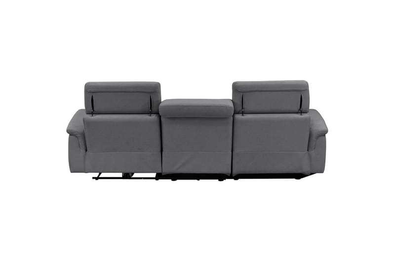 Hörnsoffa 3-sits Pareli Grå, Sand tyg, Vänster Elektrisk Fåtölj - Grå, Sand tyg, Vänster Elektrisk Fåtölj - Möbler - Soffa - Biosoffa & reclinersoffa