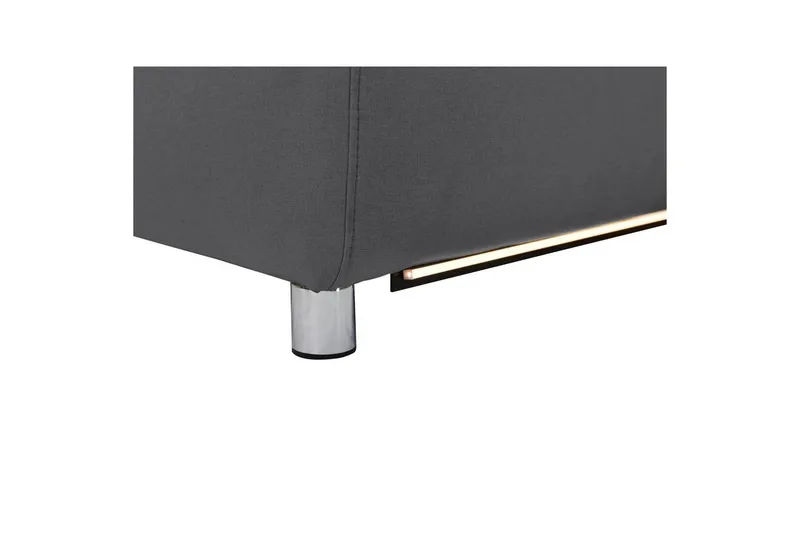 Hörnsoffa 3-sits Pareli Antracit, Sunday tyg, Höger manuell vilstol - Antracit, Sunday tyg, Höger manuell vilstol - Möbler - Soffa - Biosoffa & reclinersoffa