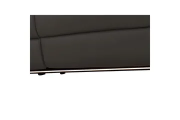 Hörnsoffa 3-sits Pareli Brun, Läder/PU, Vänster Manuell Fåtölj - Brun, Läder/PU, Vänster Manuell Fåtölj - Möbler - Soffa - Skinnsoffor