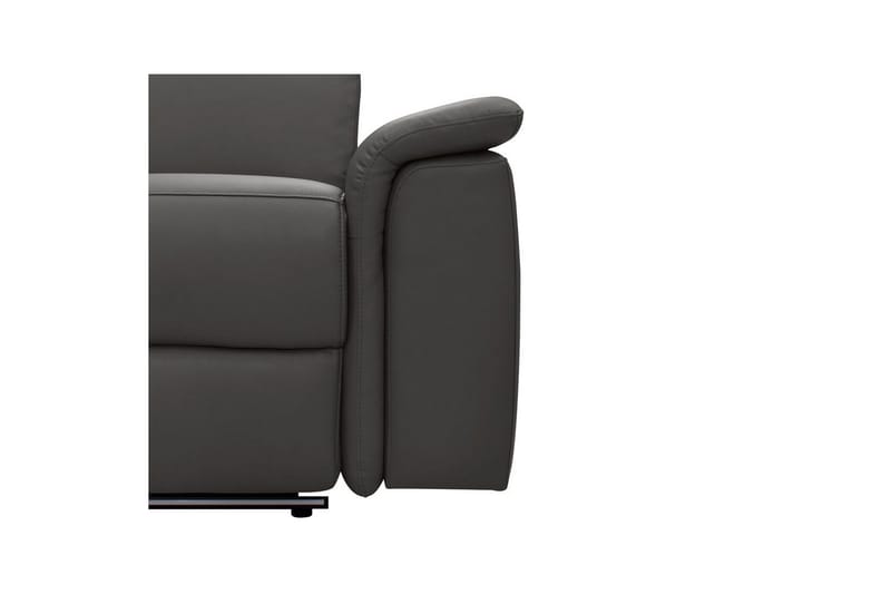 Hörnsoffa 3-sits Pareli Brun, PU, Vänster Elektrisk Fåtölj - Brun, PU, Vänster Elektrisk Fåtölj - Möbler - Soffa - Skinnsoffor