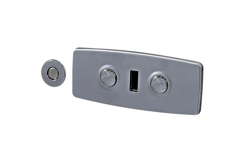 Hörnsoffa 3-sits Pareli Grå, Läder/PU, Höger elektrisk vilstol - Grå, Läder/PU, Höger elektrisk vilstol - Möbler - Soffa - Skinnsoffor