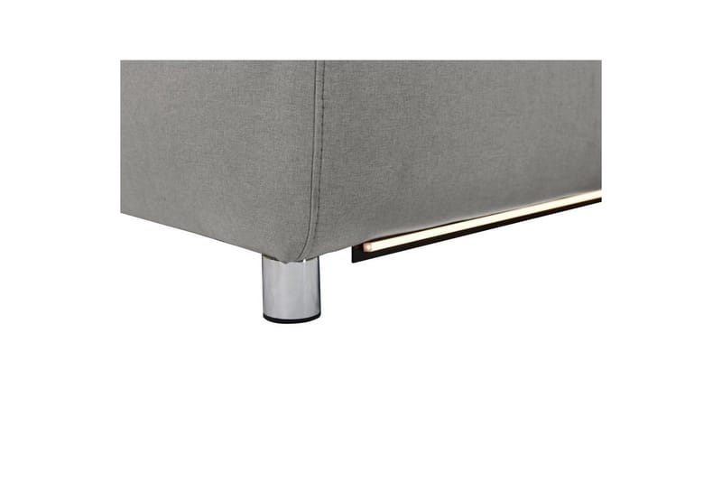 Hörnsoffa 3-sits Pareli Grå, Sunday tyg, Vänster Manuell Fåtölj - Grå, Sunday tyg, Vänster Manuell Fåtölj - Möbler - Soffa - Biosoffa & reclinersoffa