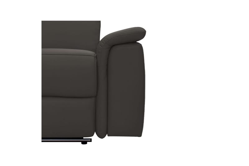 Hörnsoffa 3-sits Pareli Brun, Läder/PU, Vänster Manuell Fåtölj - Brun, Läder/PU, Vänster Manuell Fåtölj - Möbler - Soffa - Skinnsoffor