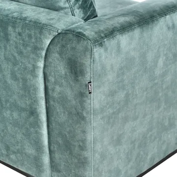 Hörnsoffa 4-sits Oslo Vänstervänd - Blågrön - Möbler - Soffa - Divansoffor & schäslongsoffa