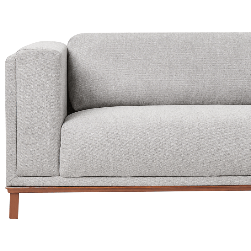 Hörnsoffa 4-sits Veng - Ljusbrun, Grå - Möbler - Soffa - Divansoffor & schäslongsoffa