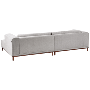 Hörnsoffa 4-sits Veng - Ljusbrun, Grå - Möbler - Soffa - Divansoffor & schäslongsoffa