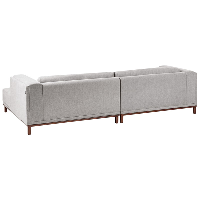 Hörnsoffa 4-sits Veng - Ljusbrun, Grå - Möbler - Soffa - Divansoffor & schäslongsoffa