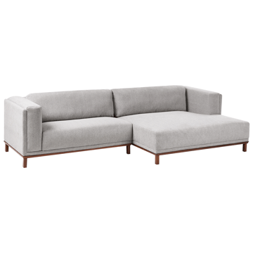 Hörnsoffa 4-sits Veng - Ljusbrun, Grå - Möbler - Soffa - Divansoffor & schäslongsoffa