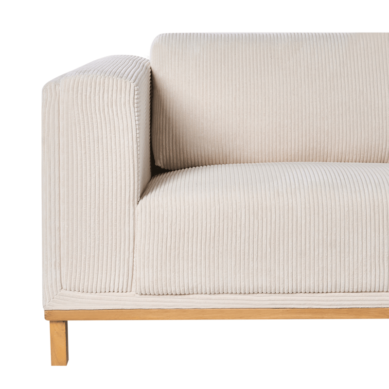 Hörnsoffa 5-sits Veng - Ljusbrun, Ljusbeige - Möbler - Soffa - Divansoffor & schäslongsoffa
