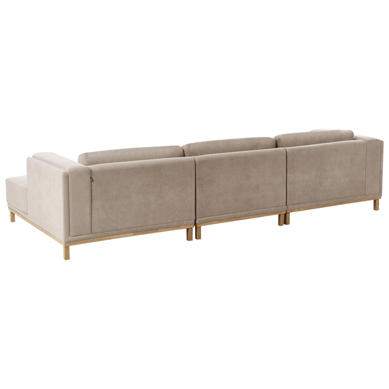 Hörnsoffa 5-sits Veng - Taupe - Möbler - Soffa - Divansoffor & schäslongsoffa