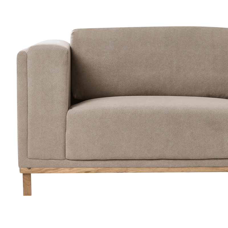 Hörnsoffa 5-sits Veng - Taupe - Möbler - Soffa - Divansoffor & schäslongsoffa