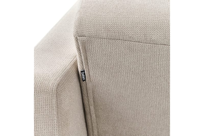 Hörnsoffa Alnes Beige/svart - Beige/svart - Möbler - Soffa - Soffgrupp