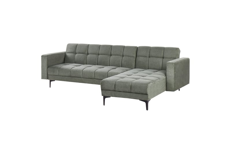 Hörnsoffa Alnes Grön/Svart - Grön/Svart - Möbler - Soffa - Soffgrupp